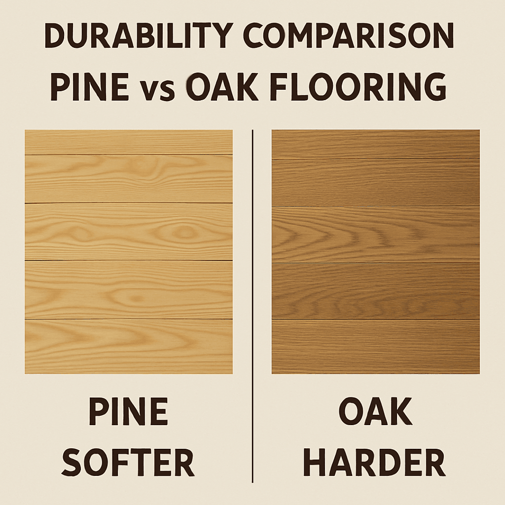 Durability Comparison: Pine vs Oak Flooring