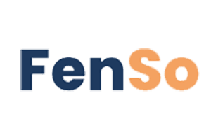Логотип FenSo — комплексные решения в сфере строительных материалов