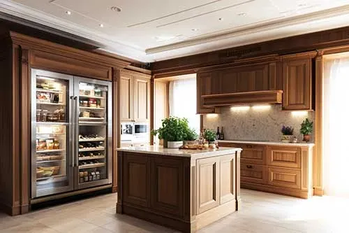 Кухонная мебель из массива дерева «Villa»